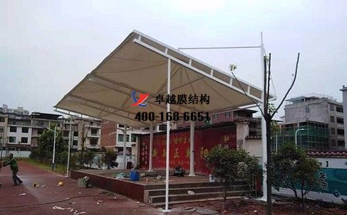 臨汾膜結(jié)構(gòu)看臺/主席臺【臨汾五中等】設計施工案例